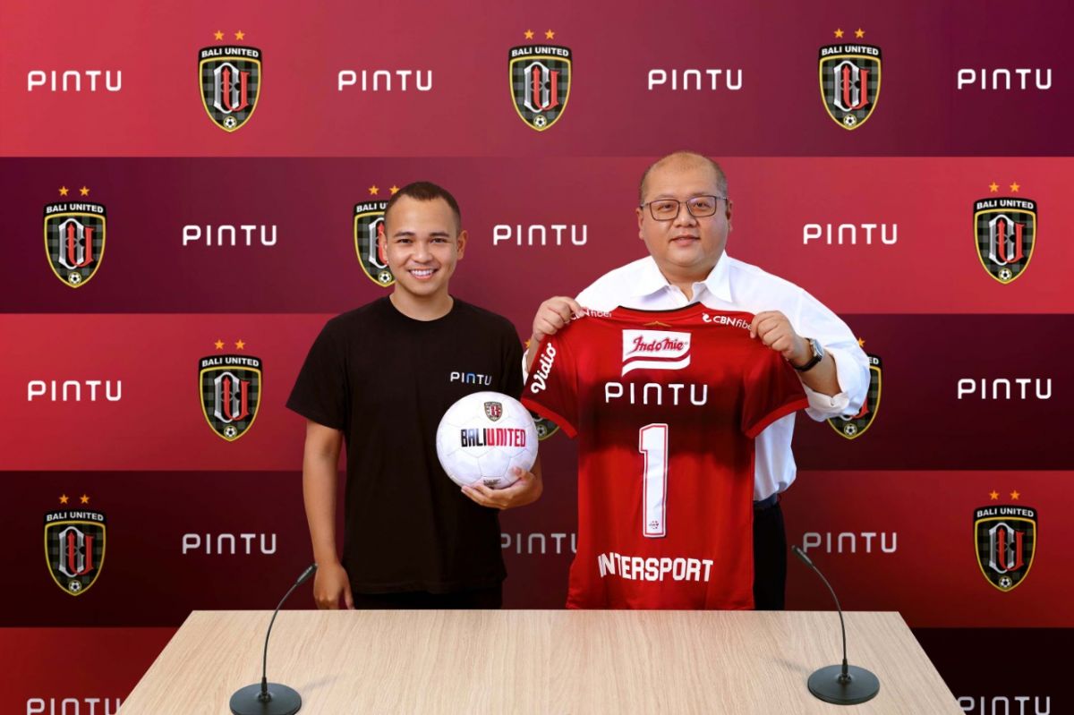 PINTU Resmi Sponsori Bali United.(Foto: Bali United)