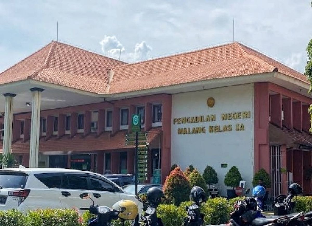 Gedung Pengadilan Negeri (PN) Malang. (Foto: Ardita Nadia for jatimnow.com)