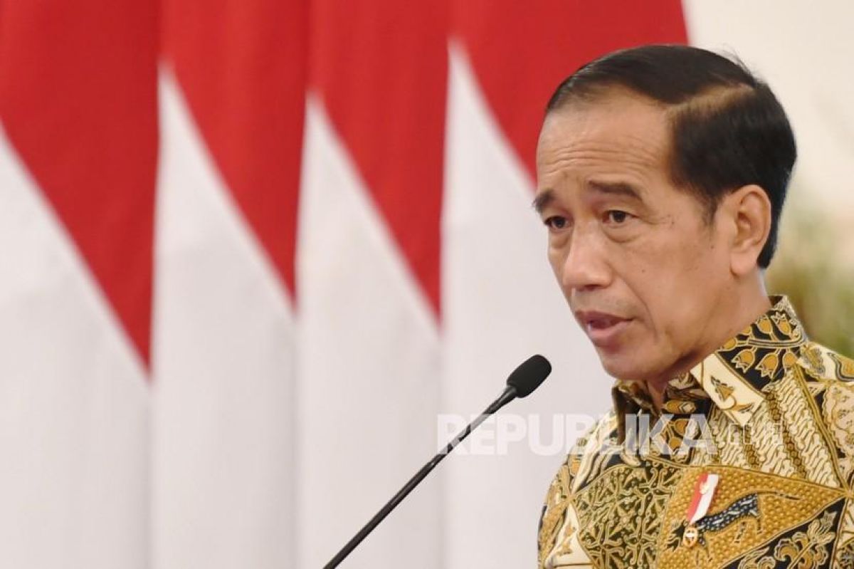 Presiden Jokowi.(Foto: Antara/Hafidz Mubarak A via Republika)