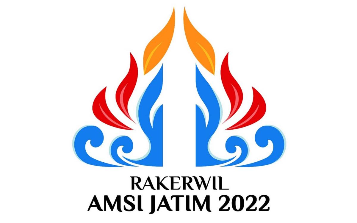 Logo Rakerwil AMSI Jatim 2022