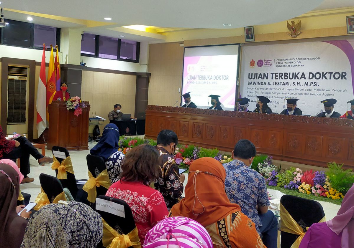 Ketua DPD IPSA Bawinda Lestari raih gelar Doktor Psikologi Ubaya