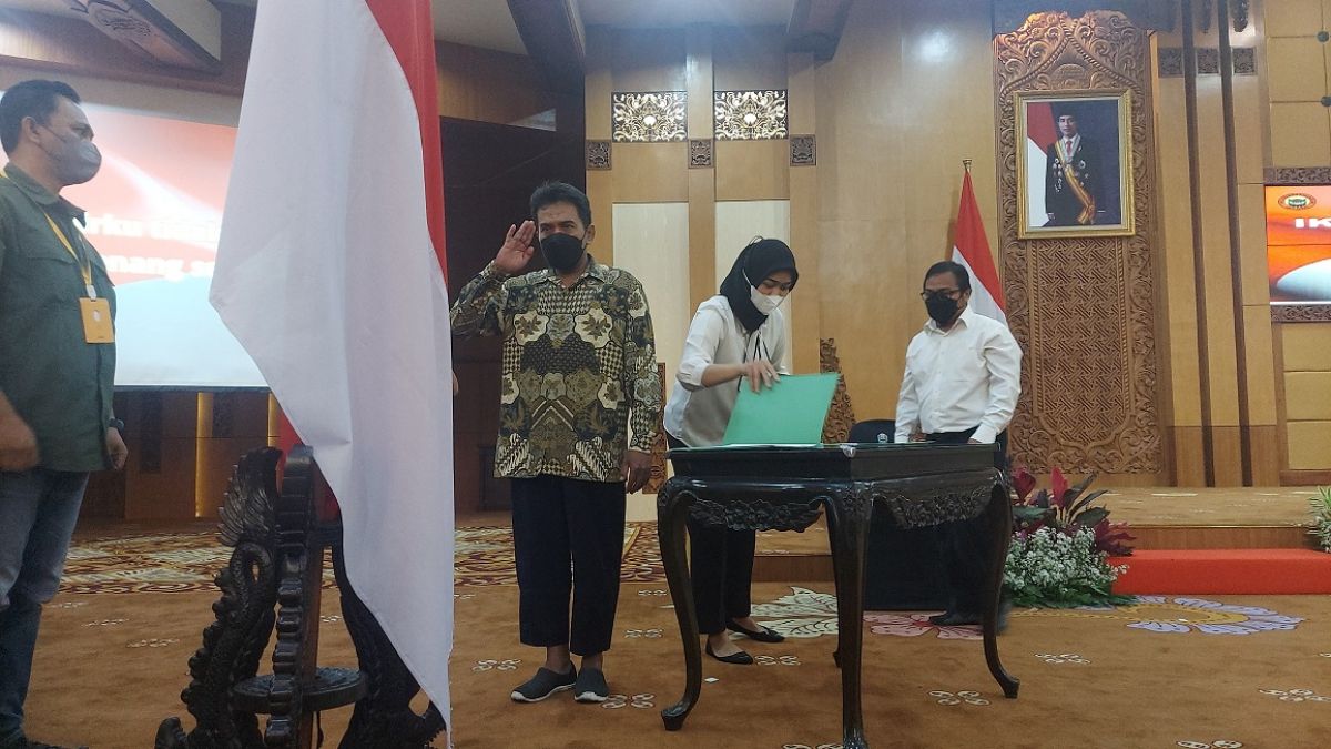 Eks JI saat ikrar setia pada NKRI.