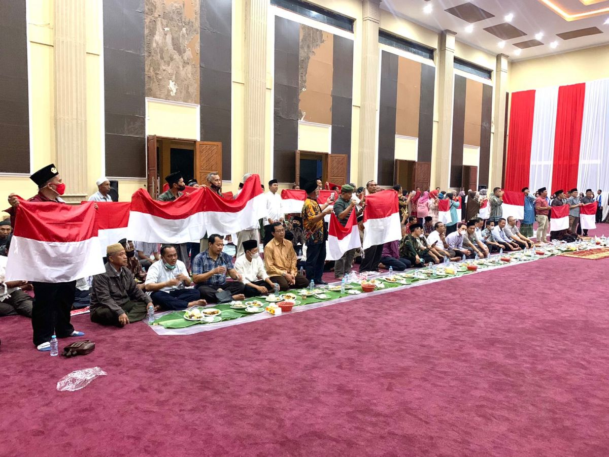 Tasyakuran dan Doa Bersama dalam rangka peringatan HUT ke-77 Kemerdekaan RI di Kota Pasuruan