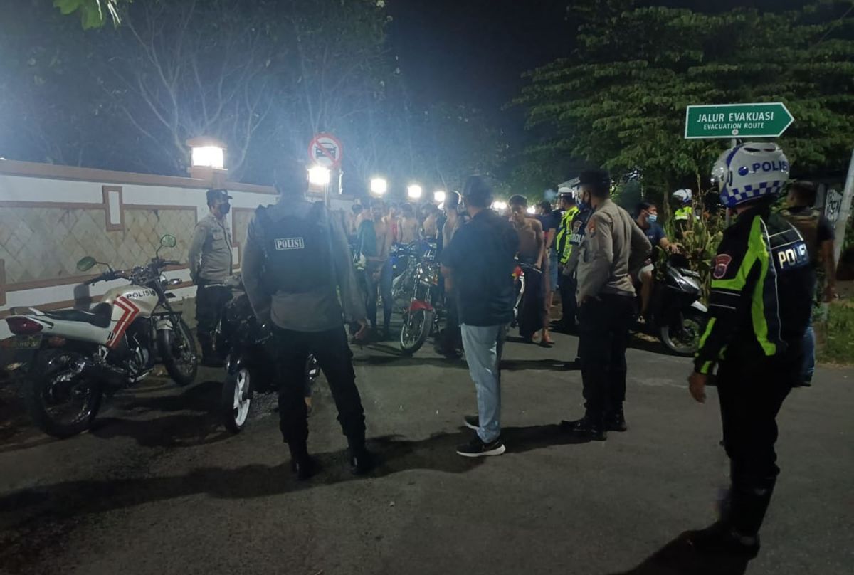 Polres Pasuruan Kota menggelar razia antisipasi aksi balap liar