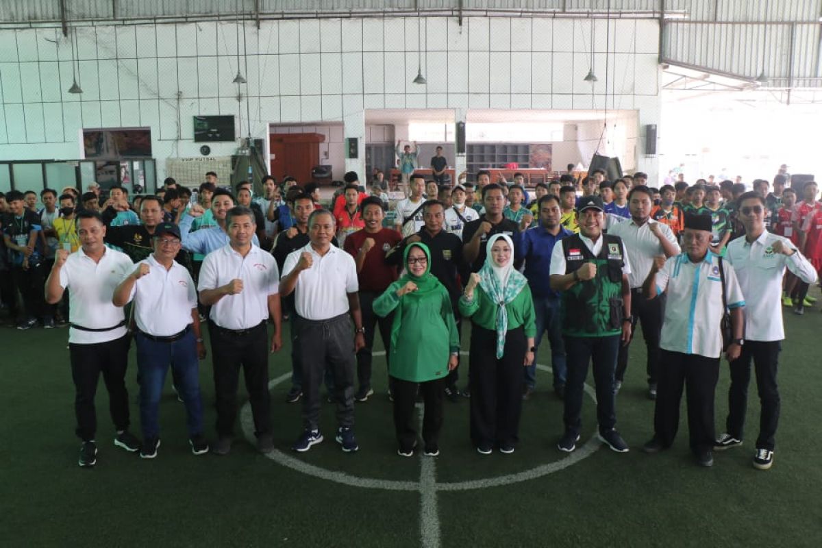 Pembukaan turnamen futsal Gerakan Pemuda Ka'bah (GPK) Cup Jombang.