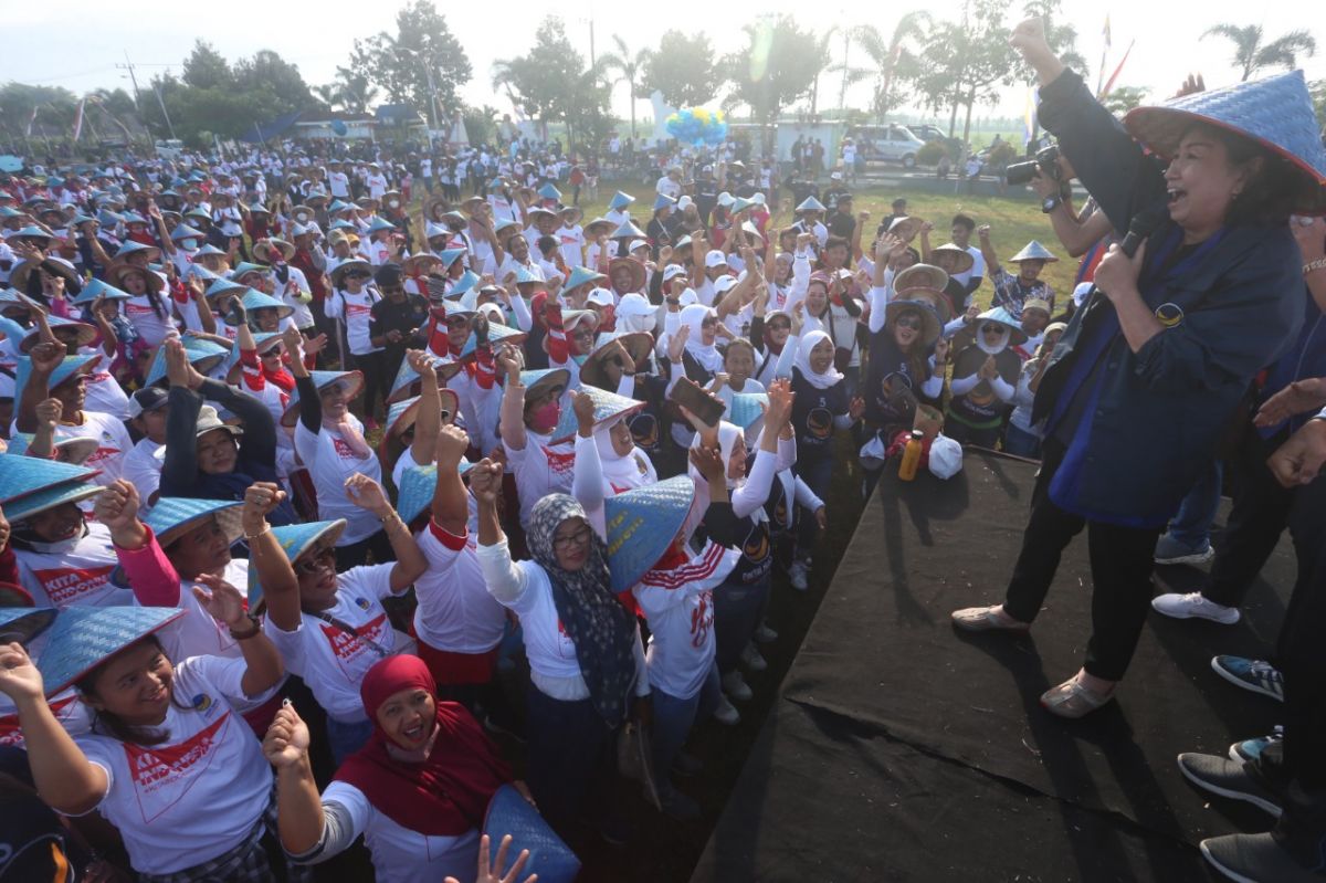 Jalan sehat di Banyuwangi yang digelar NasDem Jatim