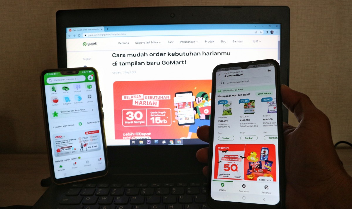 GoMart kini semakin efisien dengan tampilan halaman baru.