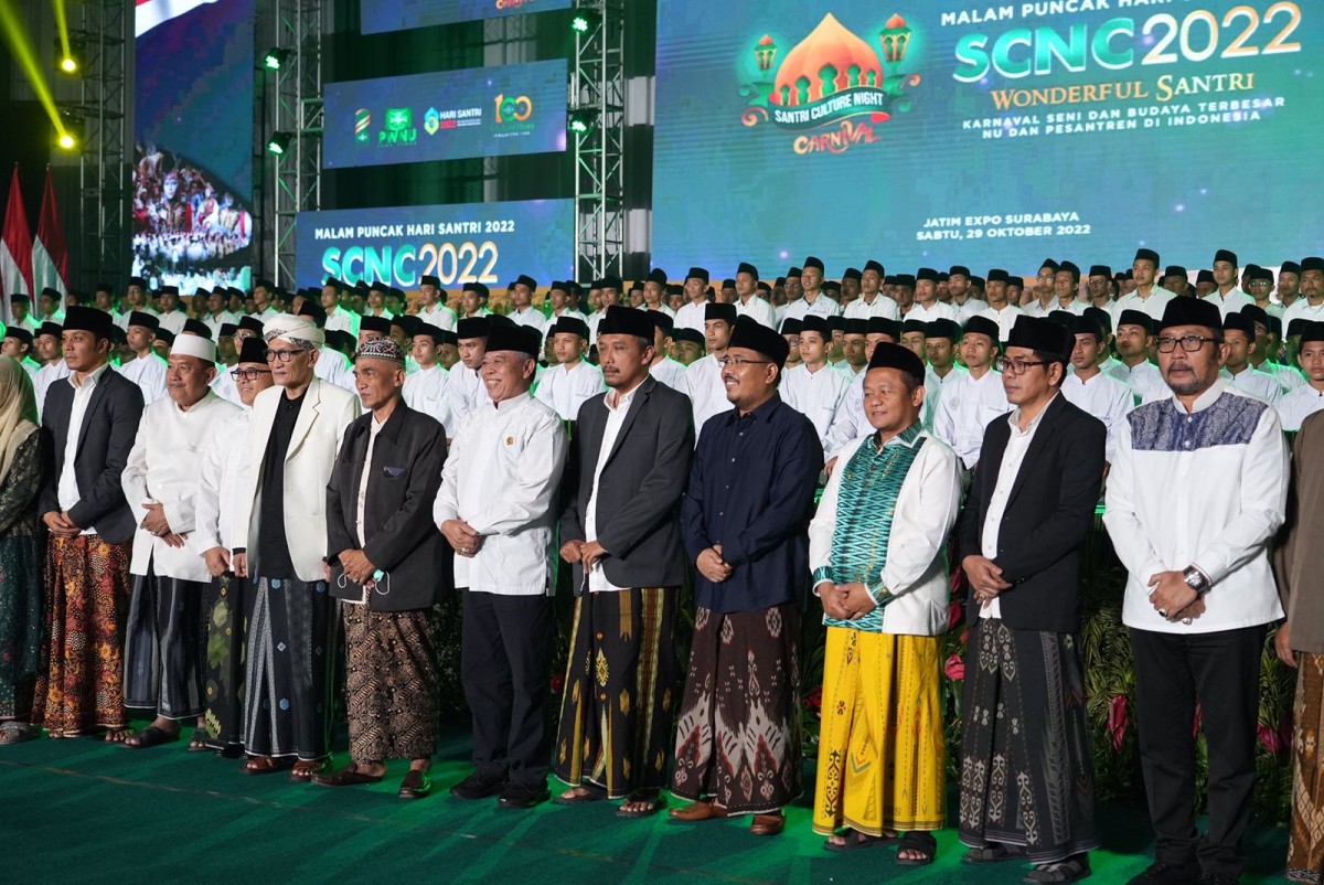 Anwar Sadad bersama tokoh dan ulama di Jawa Timur