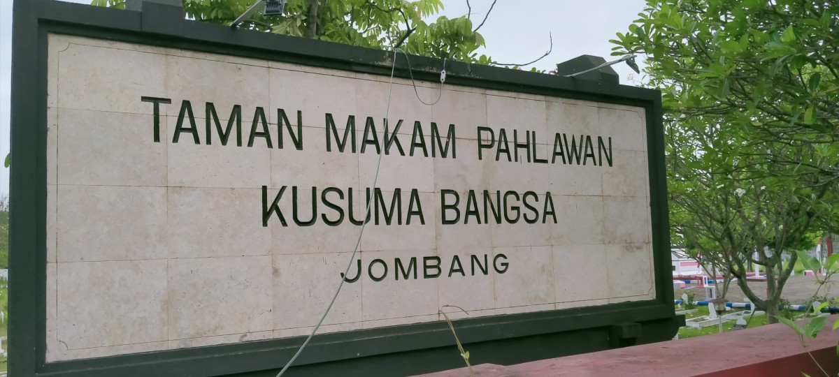 Penampakan Taman Makam Pahlawan (TMP) Jombang