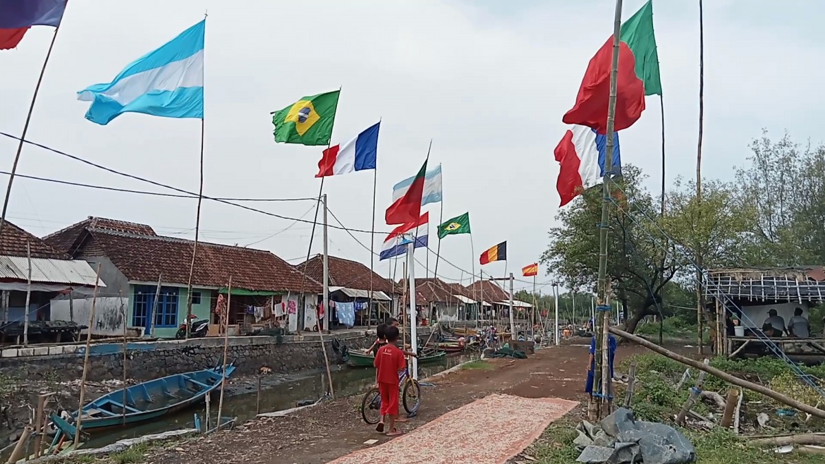Kampung gila bola di Pasuruan