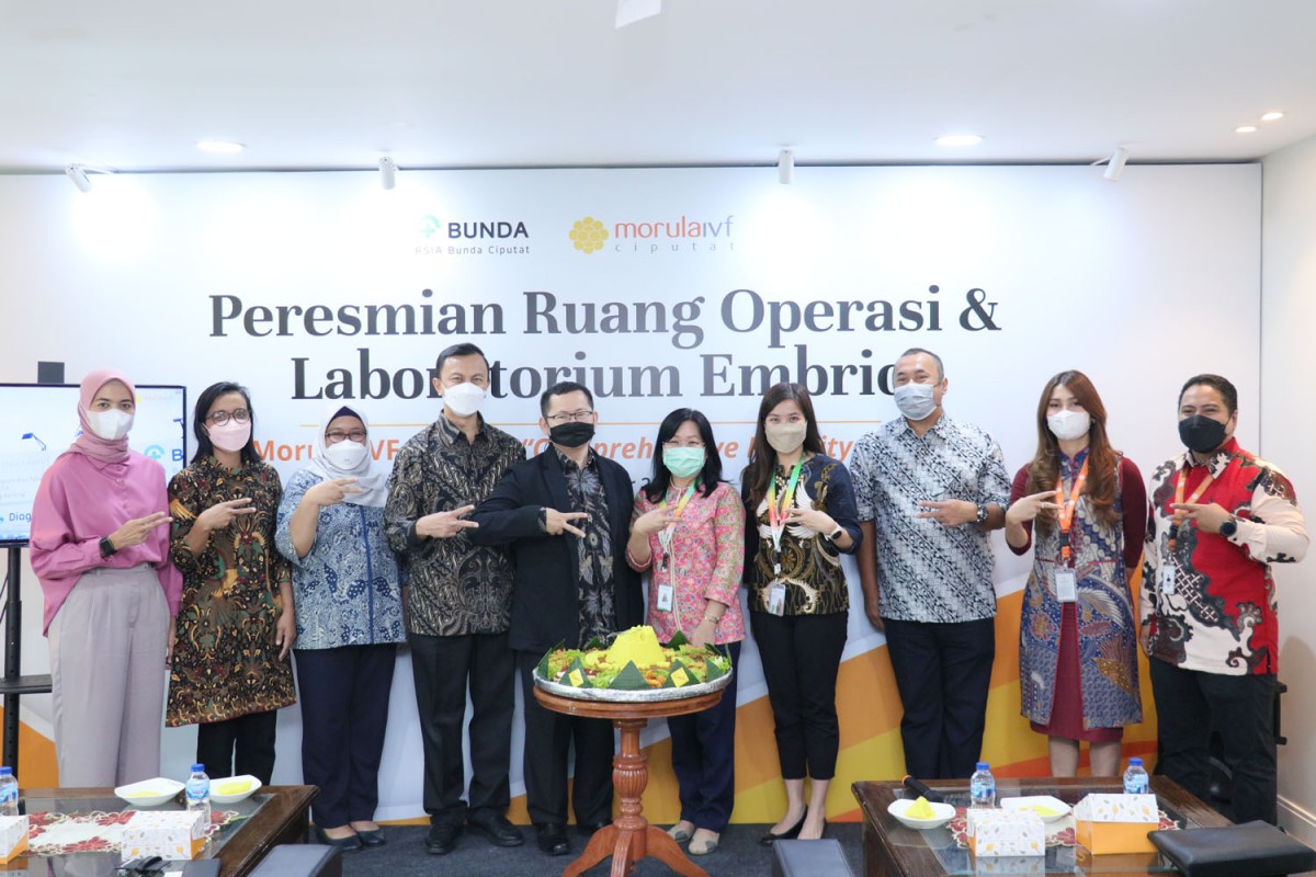 Morula IVF Ciputat resmikan ruang operasi dan laboratorium embrio