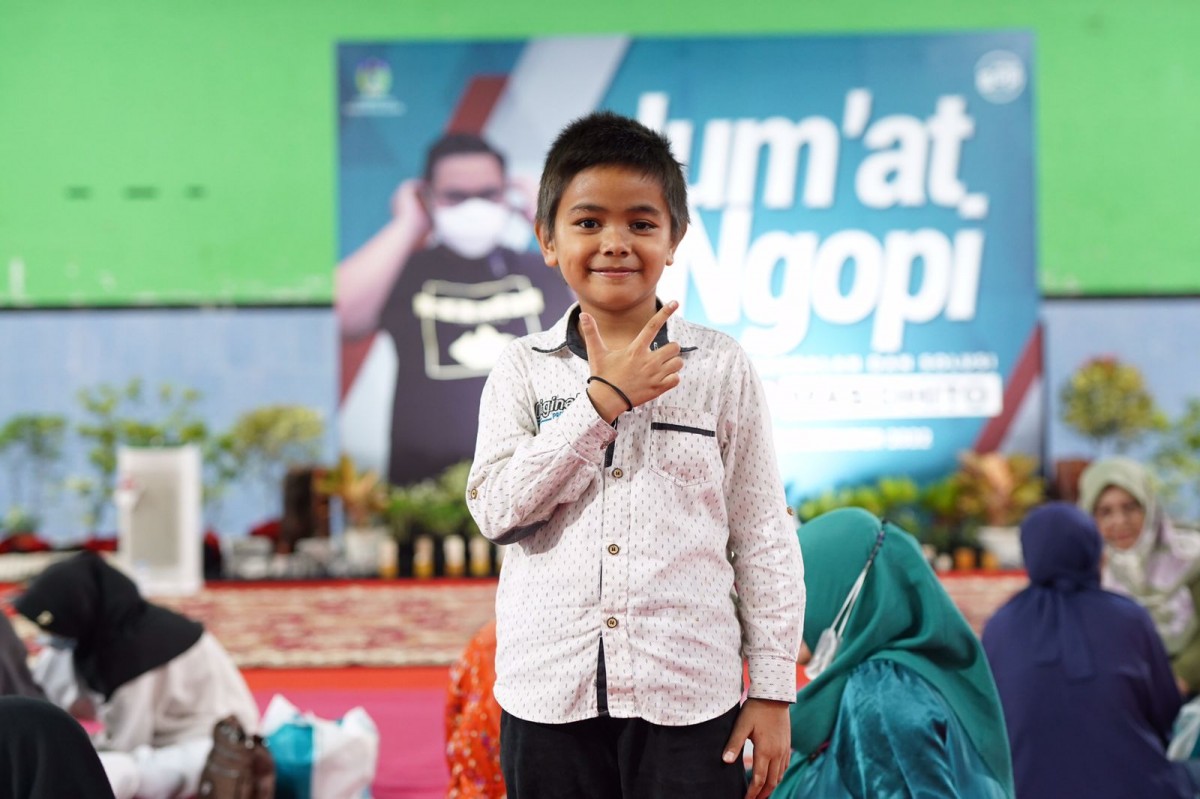 Bocah kelas 3 SD yang bertanya ke Mas Dhito soal KIP