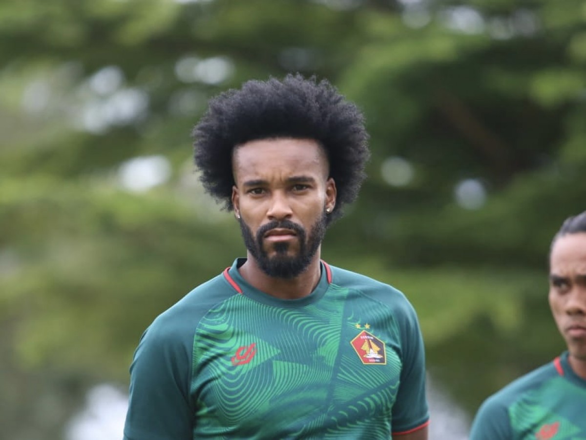 Joanderson de Jesus. (Foto : Persik Kediri for jatimnow.com)