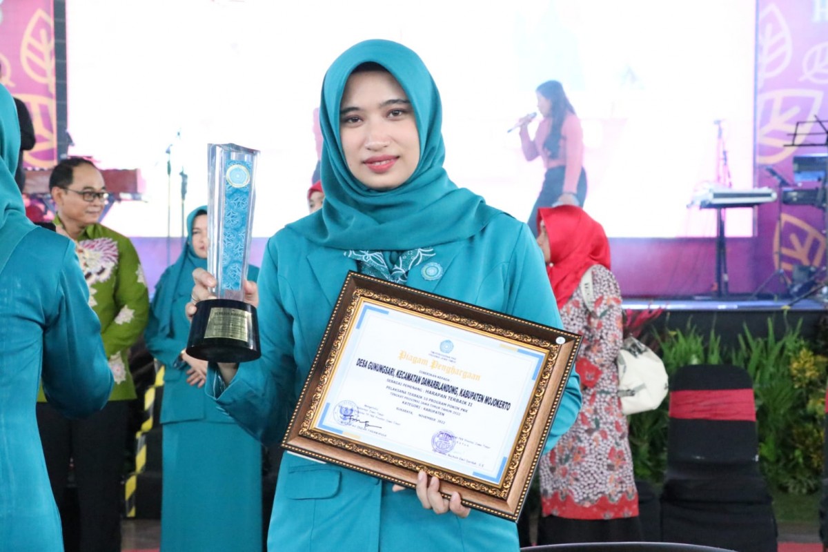 Ketua TP PKK Kabupaten Mojokerto Shofiya Hana Al Barraa.