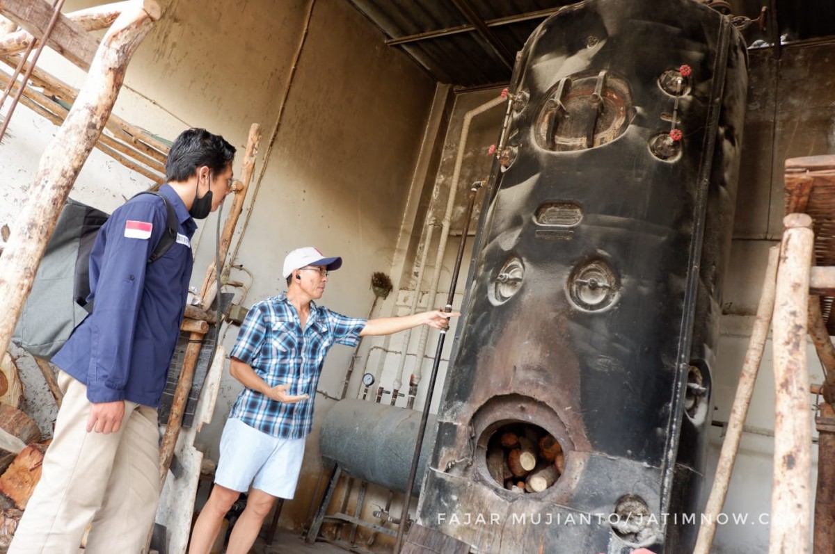 Awak redaksi jatimnow.com mendapat kesempatan mengunjungi dapur produksi misoa tertua di Indonesia.