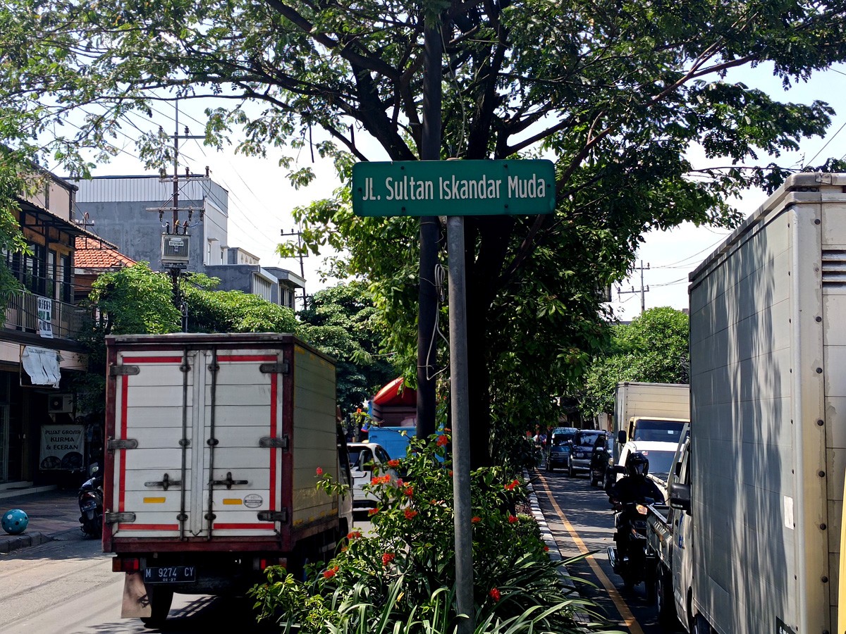 Jalan Iskandar Muda Surabaya yang rencananya diubah. (foto: Rama Indra Surya/jatimnow.com)