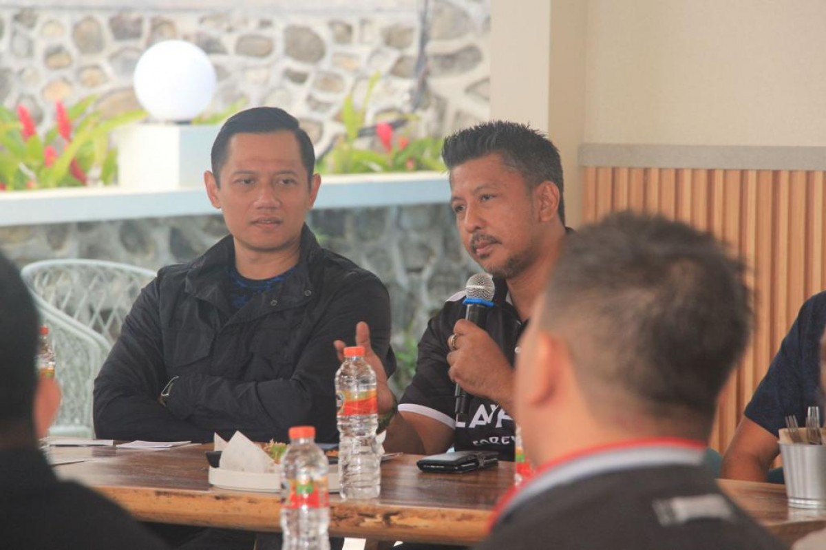  Bendahara Umum Partai Demokrat Renville Antonio.