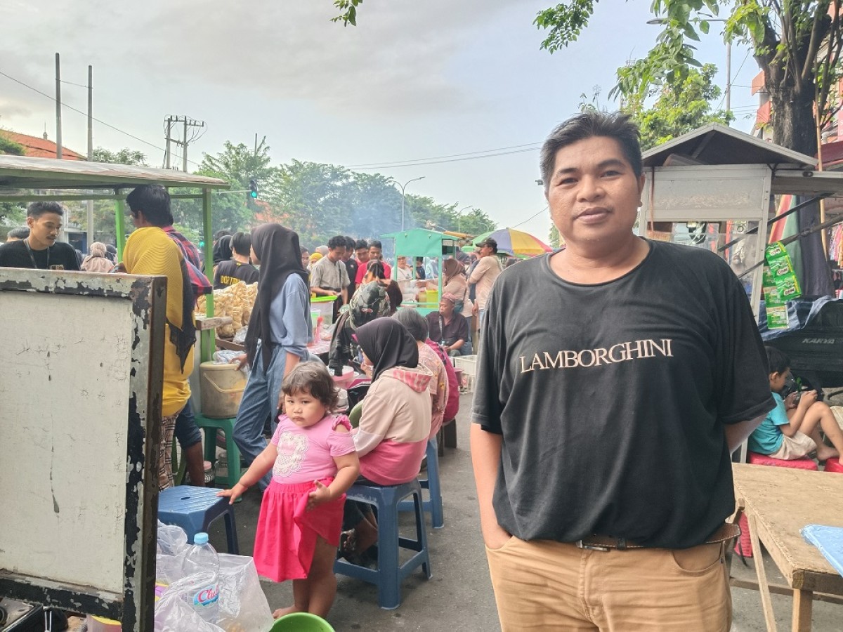 Ketua RW 07 Kelurahan Mojo, Prilanza Sandra. (Foto: Rama Indra/jatimnow.com)