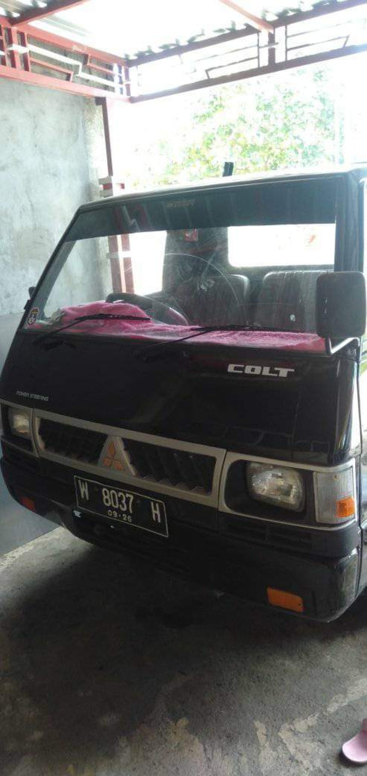 Penampakan mobil pikap sebelum dicuri. (Foto: Bambang for jatimnow.com)