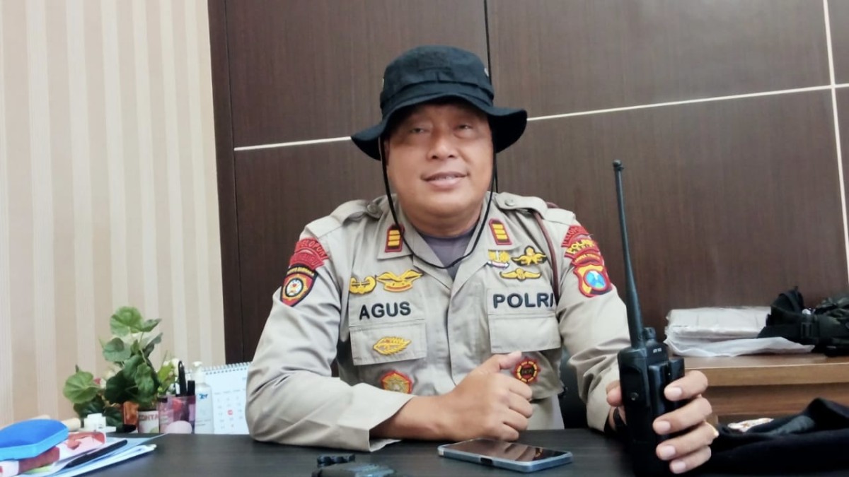 Kasat Samapta Polres Kediri AKP Agus Sudarjanto. (Foto: Polres Kediri for jatimnow.com)