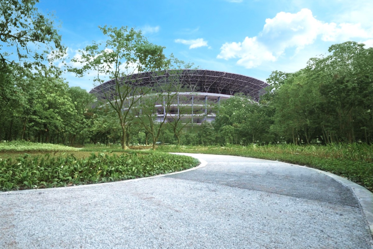 SIG turut berpartisipasi dalam revitalisasi kawasan Stadion Utama Gelora Bung Karno jelang perhelatan Asian Games 2018 dengan mengaplikasikan produk ThruCrete yang mampu meresapkan air ke dalam tanah pada jalur pejalan kaki dan lintasan jogging. (Foto: Humas SIG)