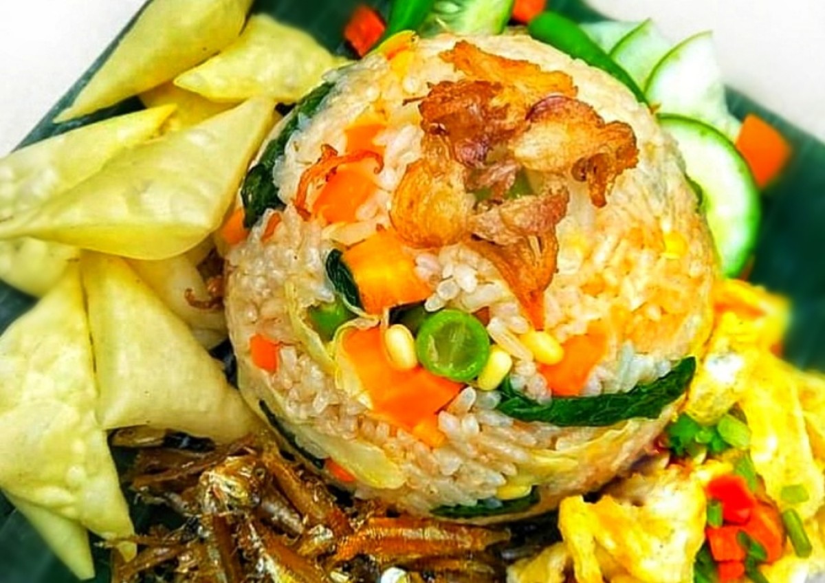 Nasi Goreng Hongkong (Foto: Ahaddiini HM/jatimnow.com)