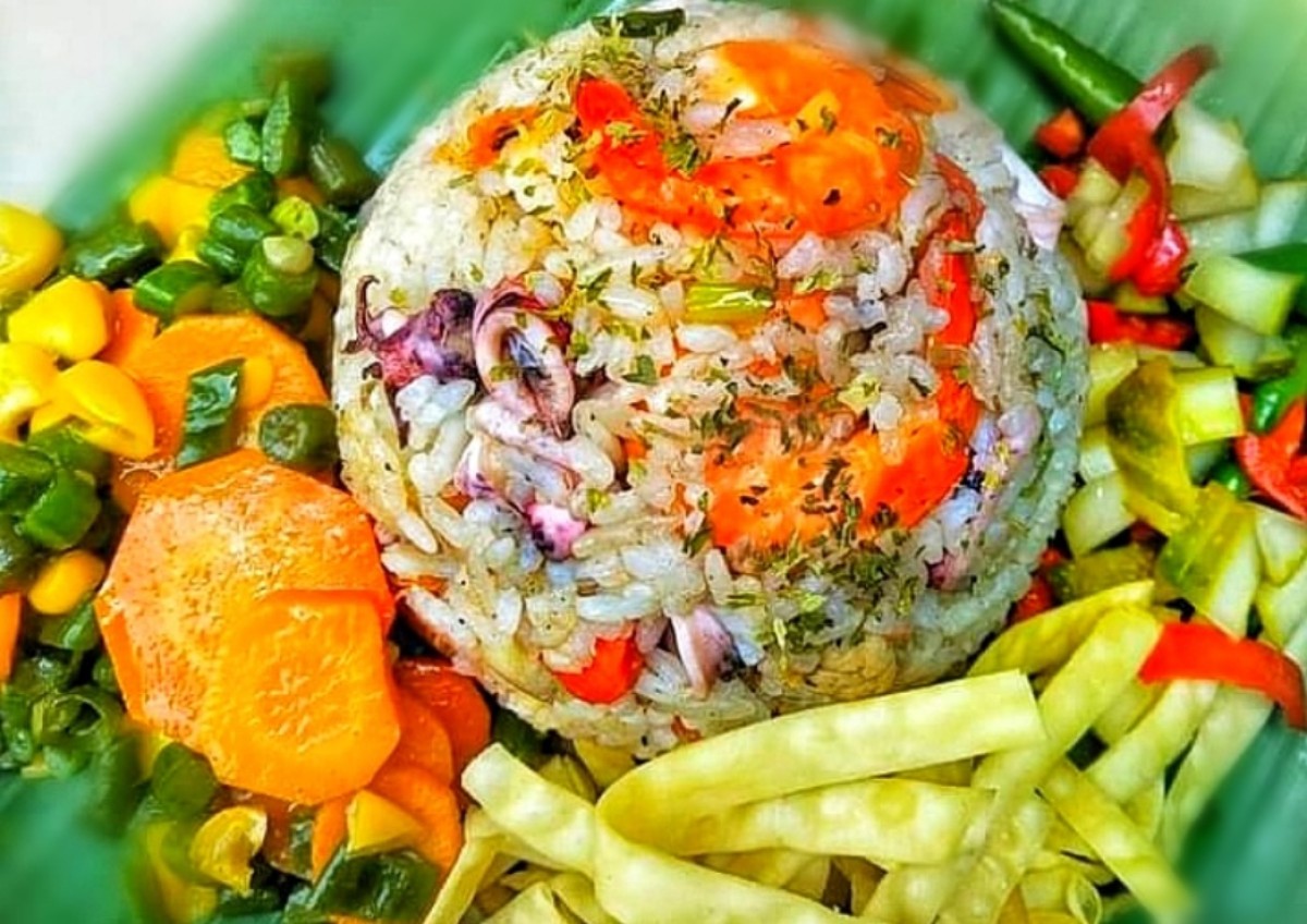 Nasi Goreng Seafood. (Foto: Ahaddiini HM/jatimnow.com)