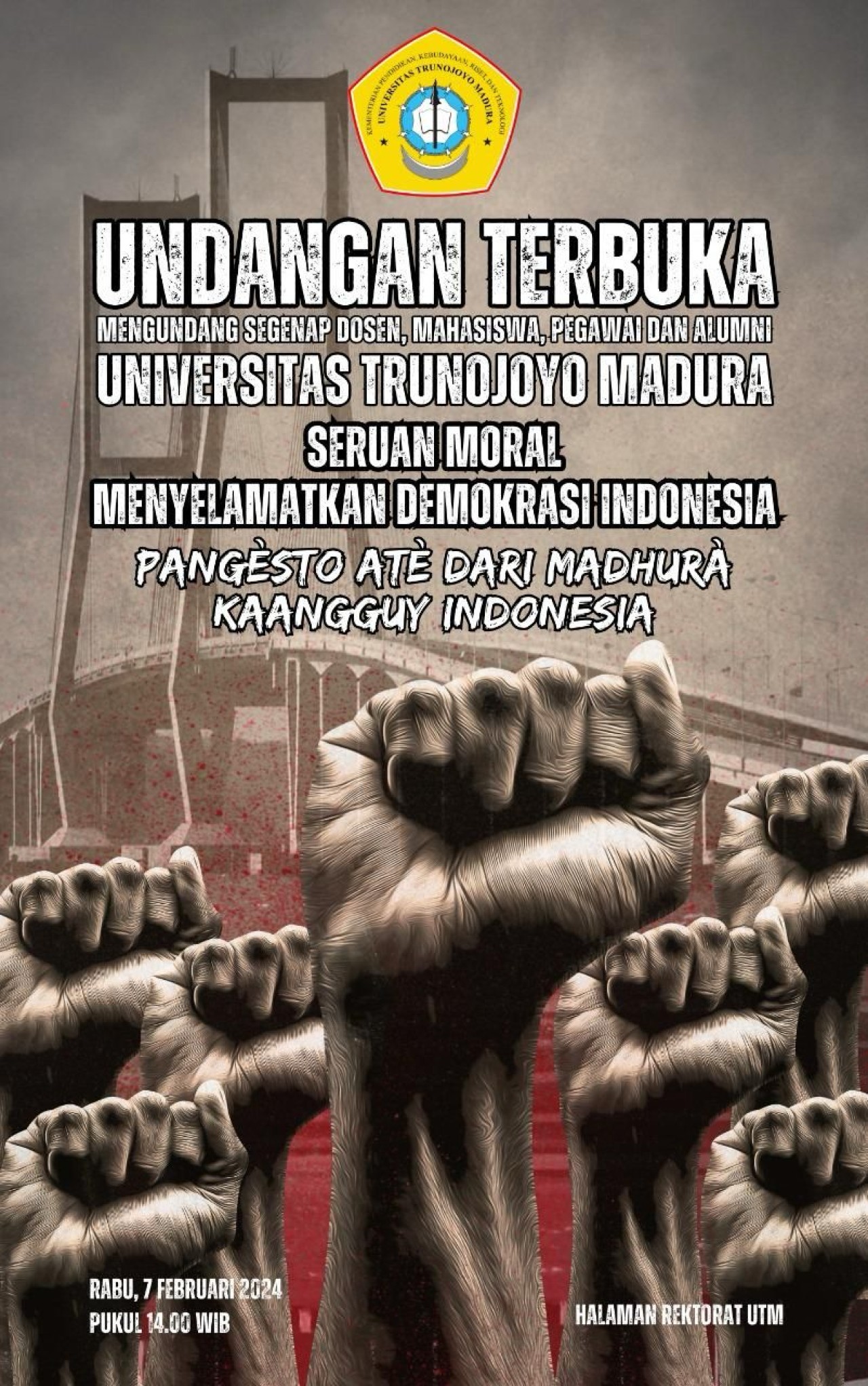 Poster undangan UTM