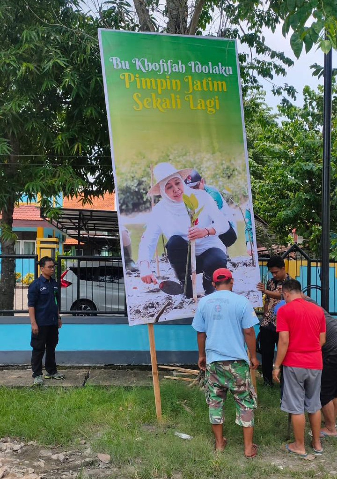 Baliho di Bojonegoro.