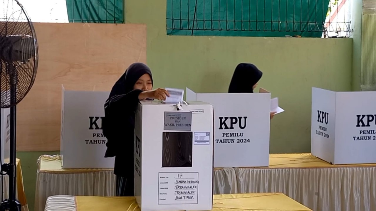 Partisipasi Pemilih Pemilu 2024 di Trenggalek Capai 81,94 Persen