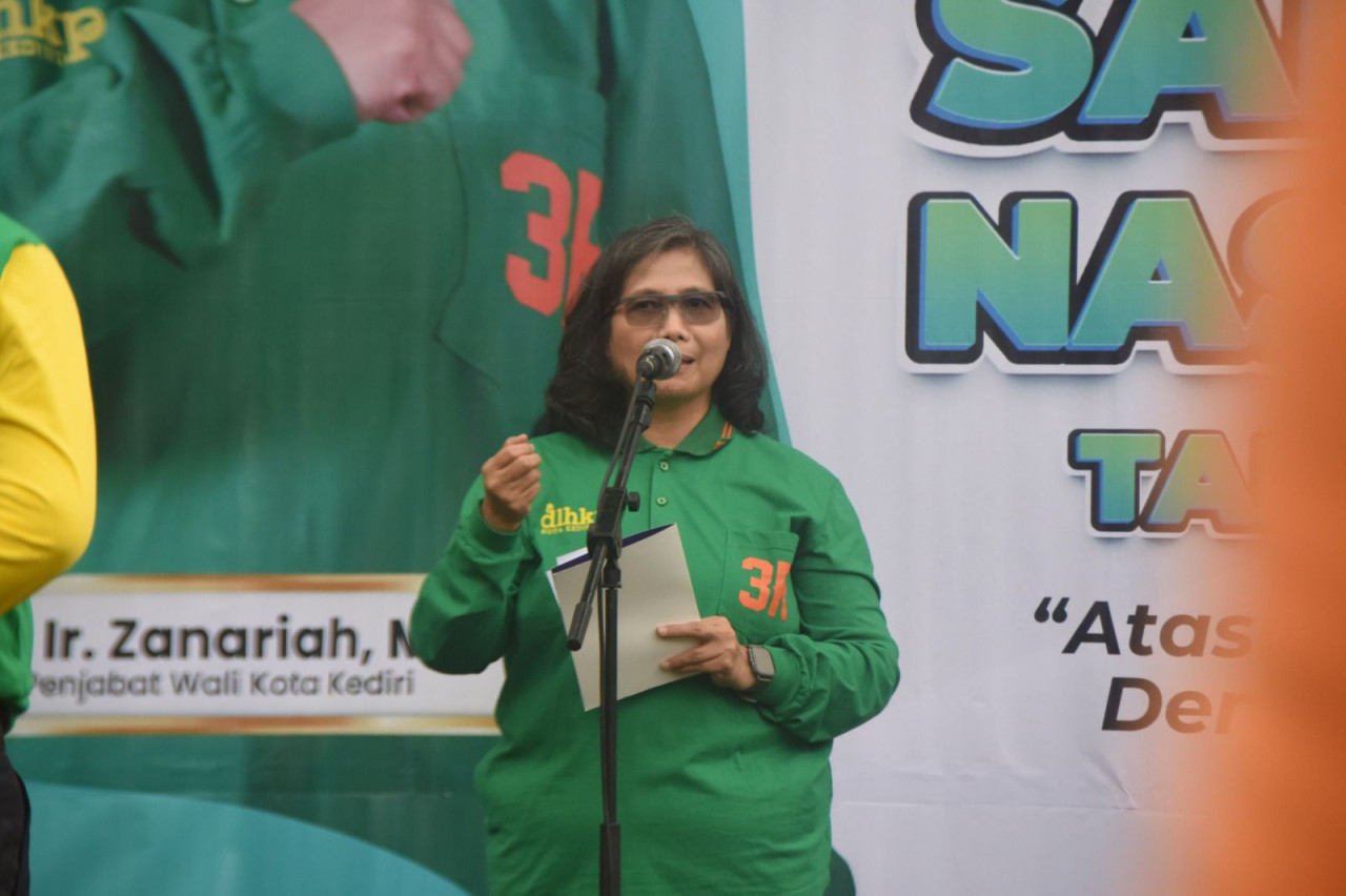 Pj Wali Kota Kediri Ir Zanariah.