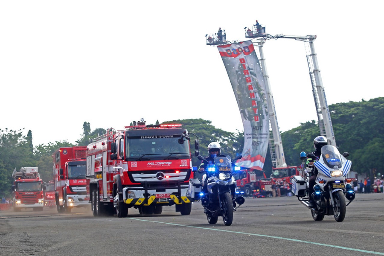 Wali Kota Surabaya: Dinas Pemadam Kebakaran Gak Cuma Ngurusi Kobongan