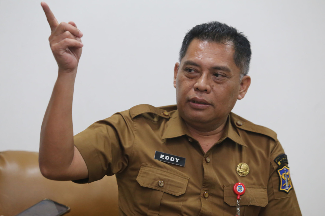 Kepala Dispendukcapil Surabaya Eddy Christijanto.