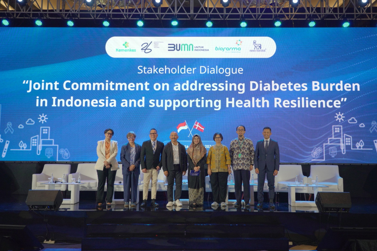 Perwakilan Novo Nordisk Indonesia dan Bio Farma.