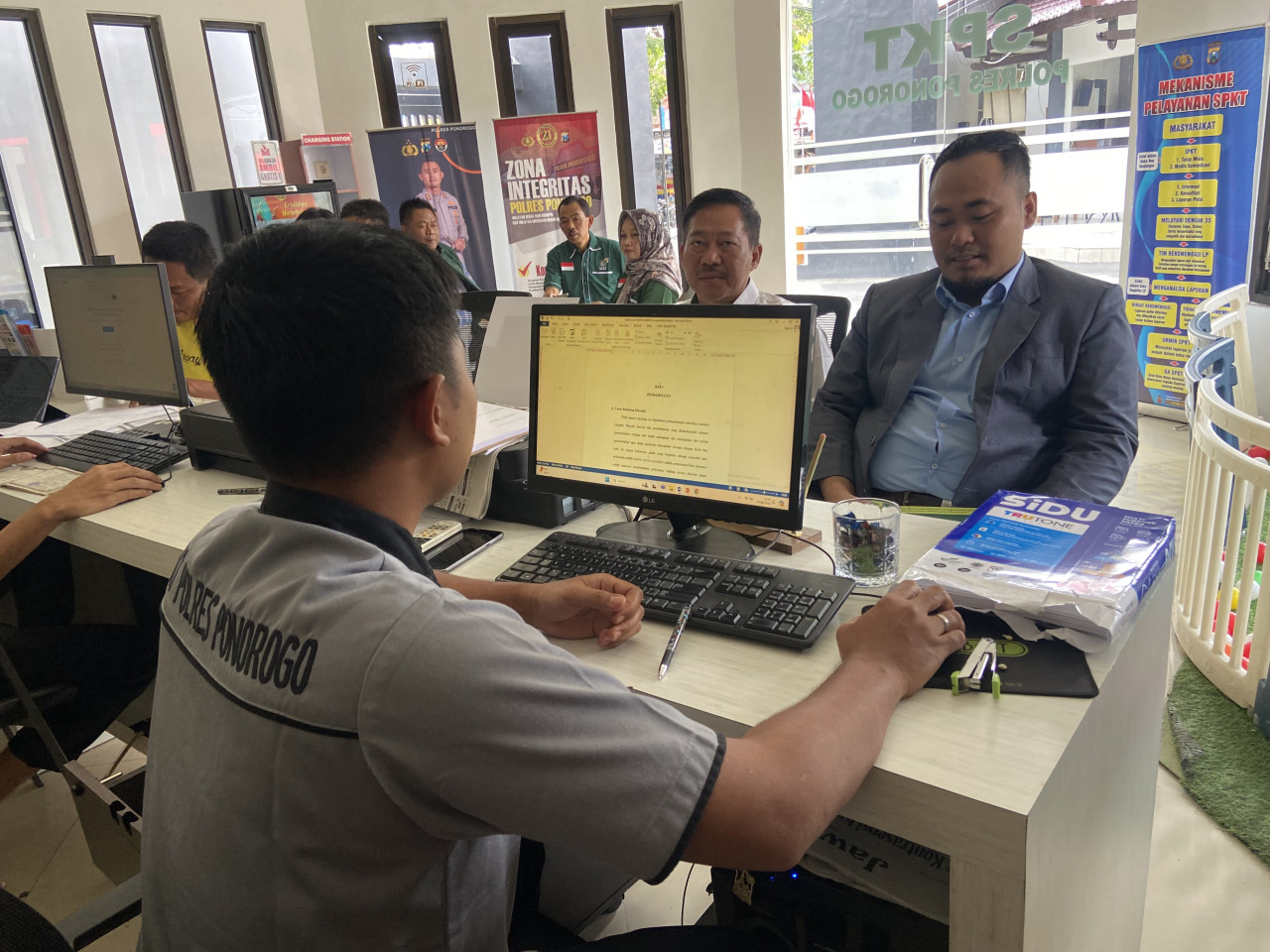 Laporan DPC PKB Ponorogo. (Foto: Ahmad Fauzi/jatimnow.com)