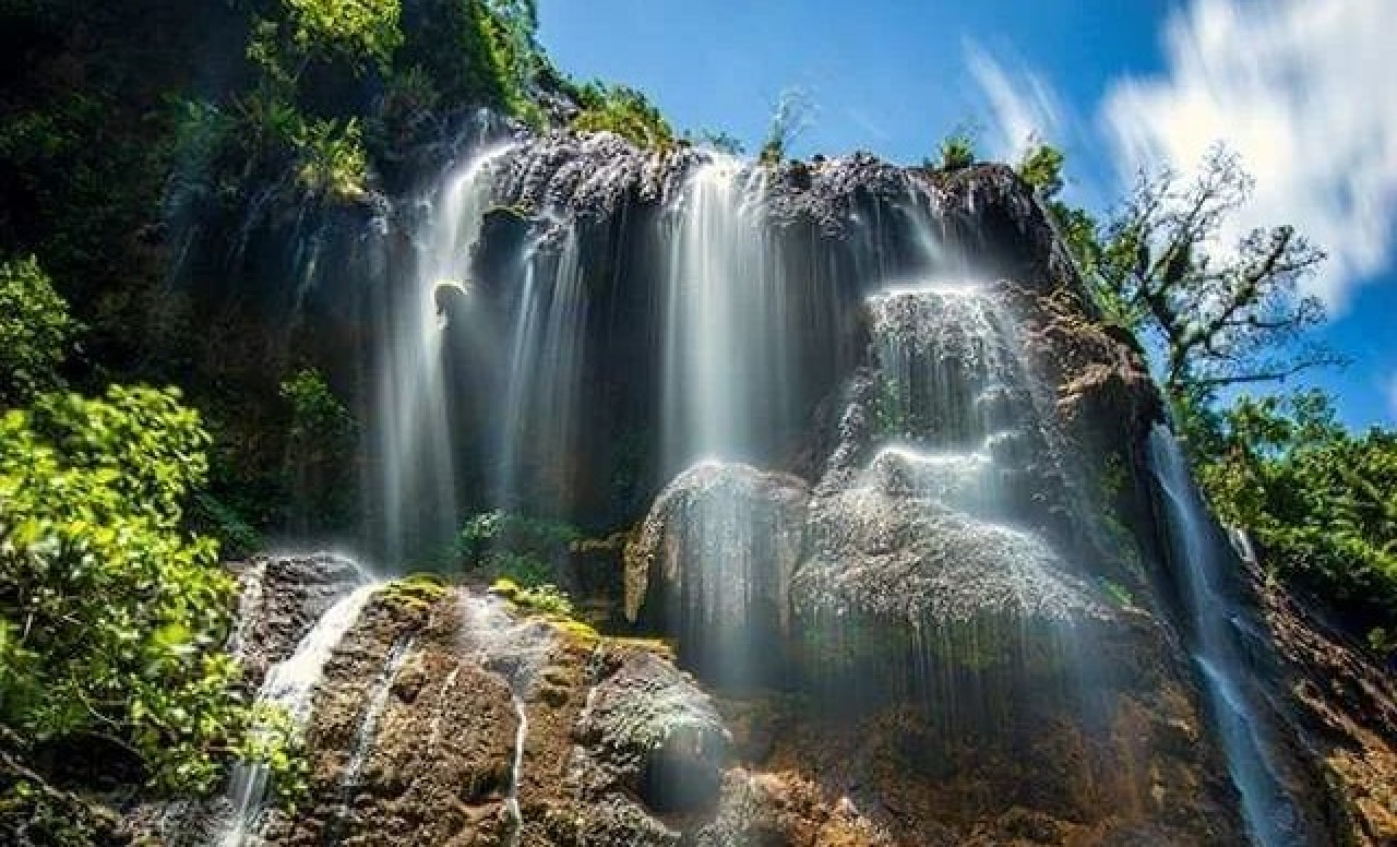 Air Terjun Goa Tetes. (Foto: Instagram @airterjungoatetes for jatimnow.com)