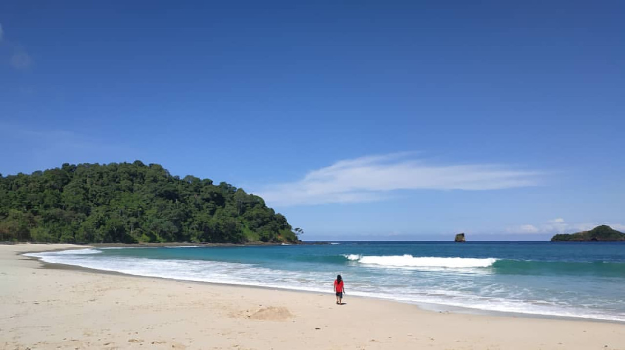 Pantai Sendiki. (Foto: Instagram @pantaisendiki for jatimnow.com)
