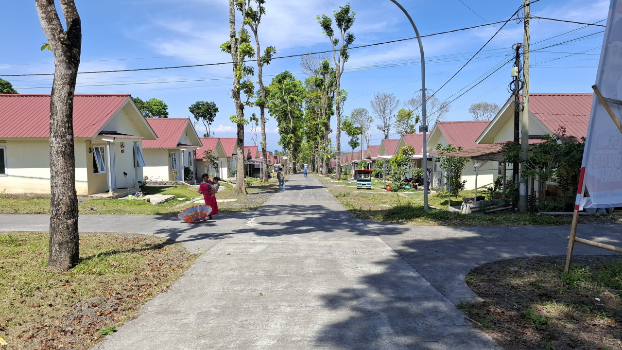 Huntap Bumi Semeru Damai. (Foto: Ni'am Kurniawan/jatimnow.com)