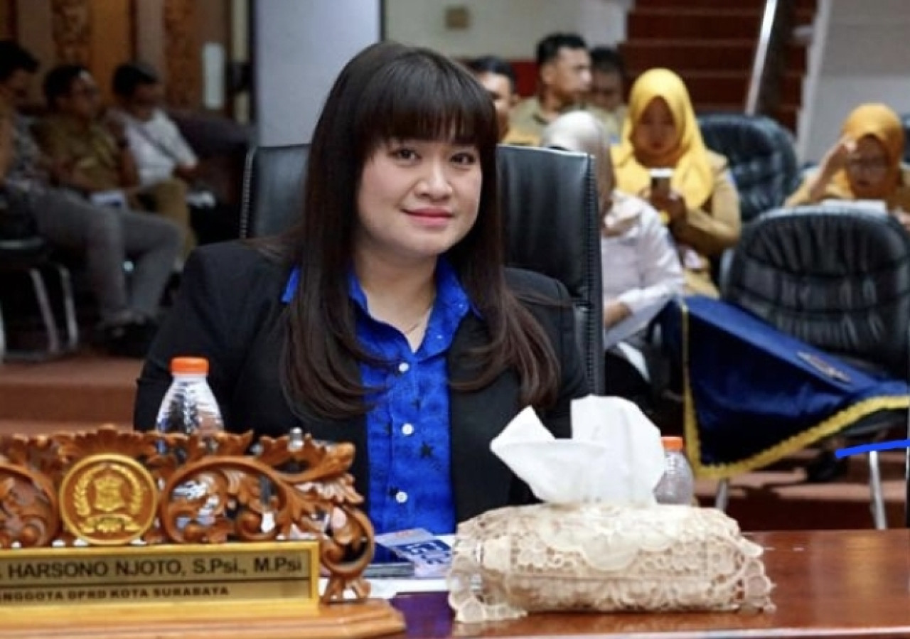 Anggota DPRD Surabaya Herlina Harsono Njoto. (Foto: Ni'am Kurniawan/jatimnow.com)