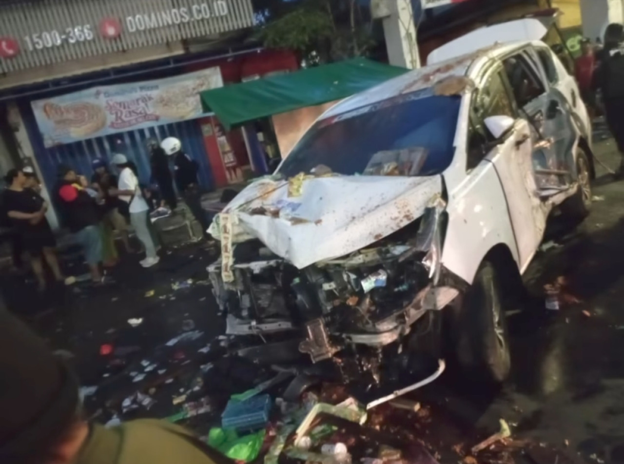 Kecelakaan di Kedungdoro beberapa waktu lalu.