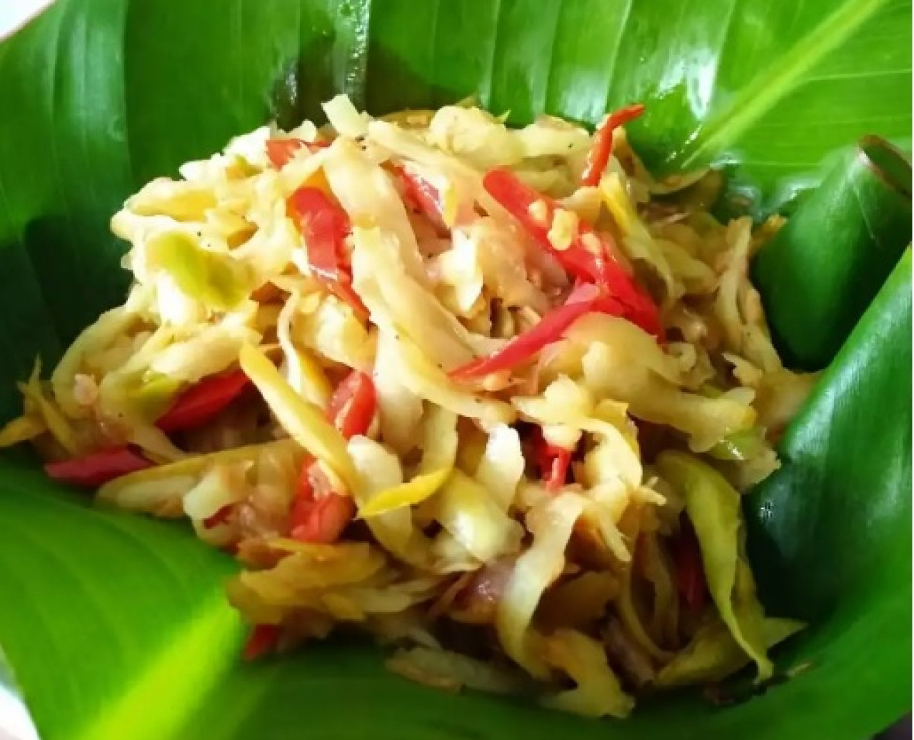 Oseng Pedas Mangga Muda (Foto: foto: akun Instagram/@yunitahadley for jatimnow.com)