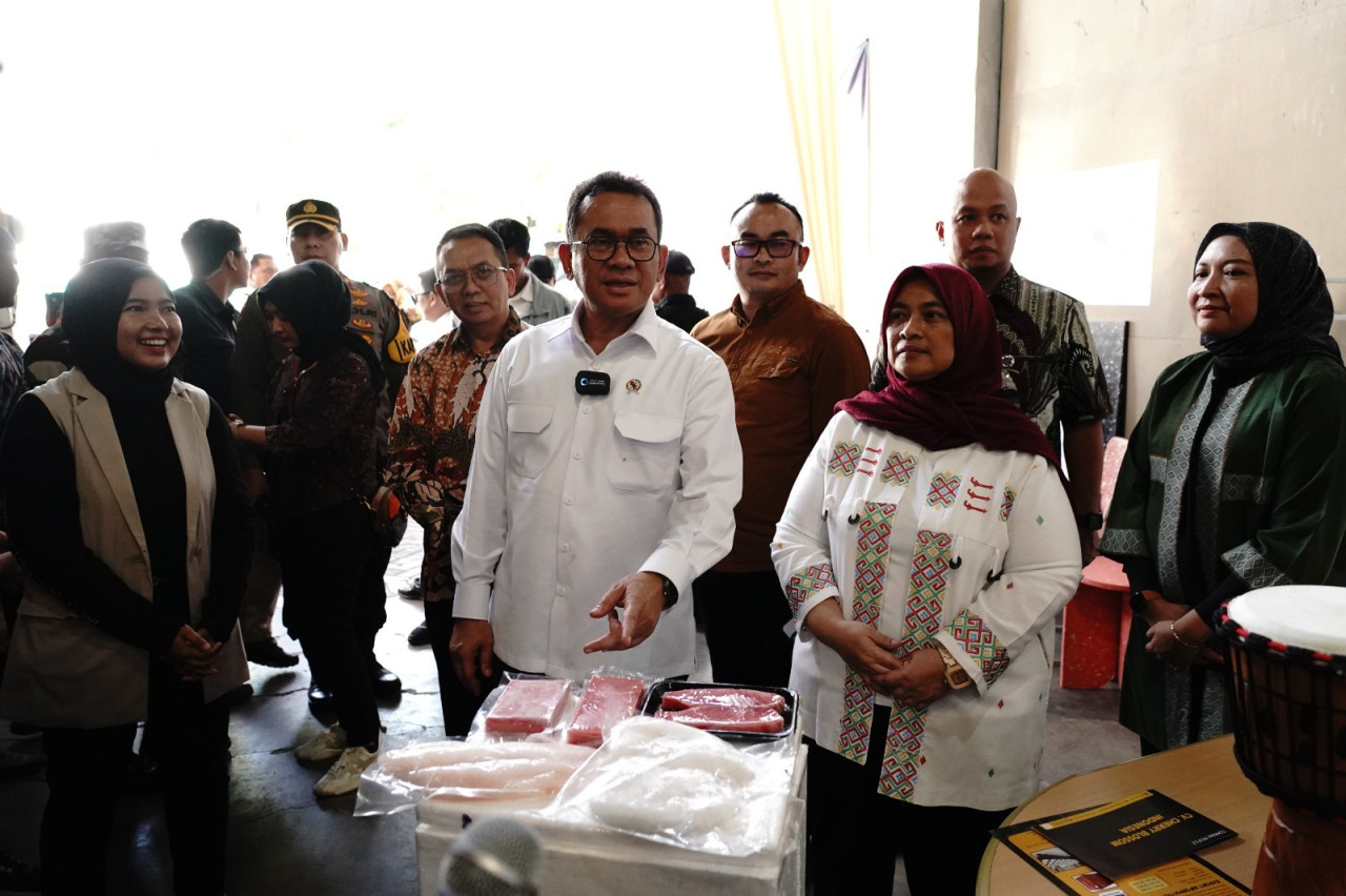 Pelepasan ekspor oleh Kemendag RI (foto: Bank Jatim for jatimnow.com)