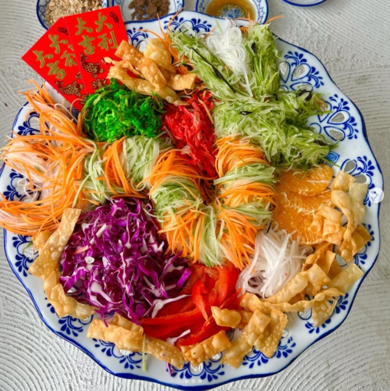 Yee Sang. (Foto: tangkapan layar media sosial)