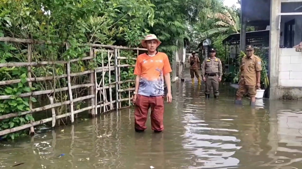 Banjir Luapan Bengawan Solo Lamongan Rendam 16 Desa di 5 Kecamatan