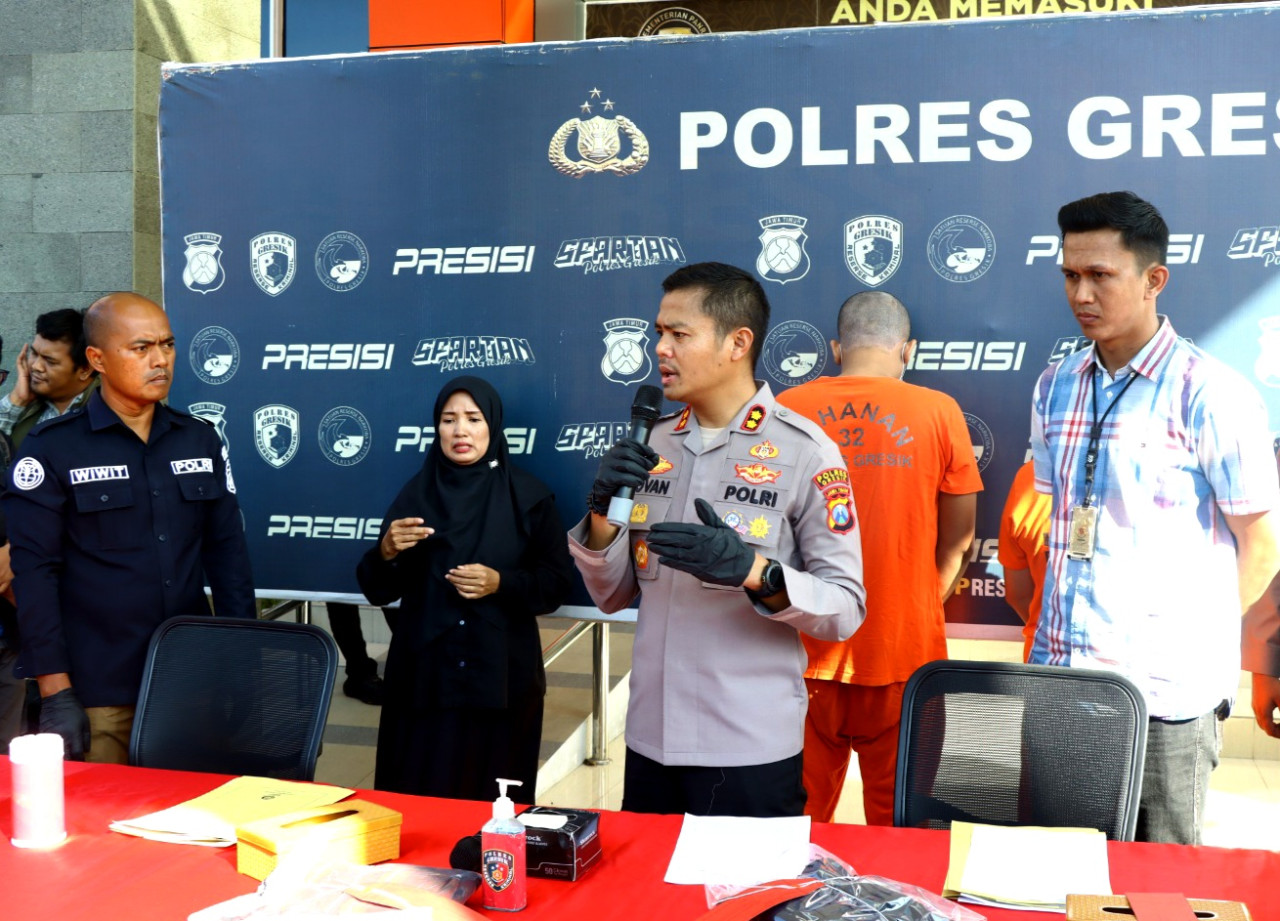 Ayah di Gresik Cabuli Anak Tiri yang Masih di Bawah Umur, Korban Diancam Dibunuh