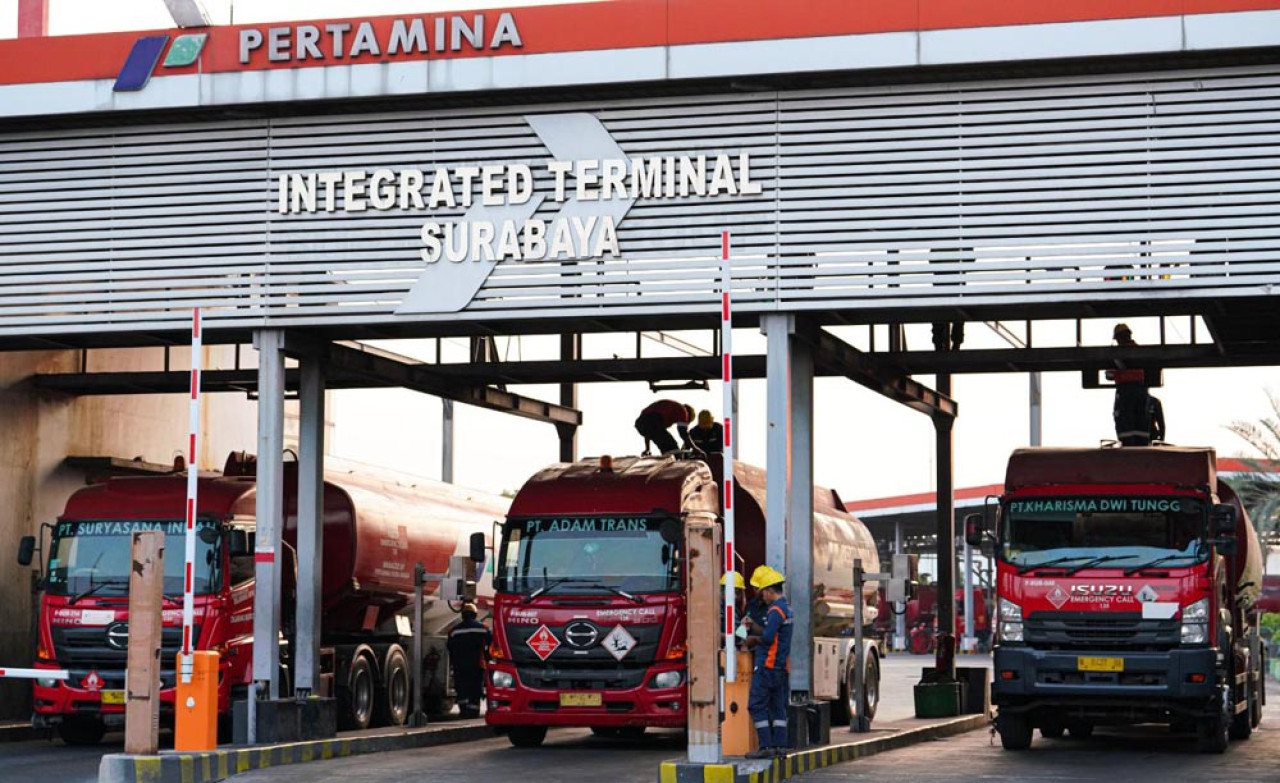 Pertamina Patra Niaga menambah 96 mobil tangki untuk mempercepat distribusi BBM ke Jember dan sekitarnya. Foto: Pertamina for JatimNow.com