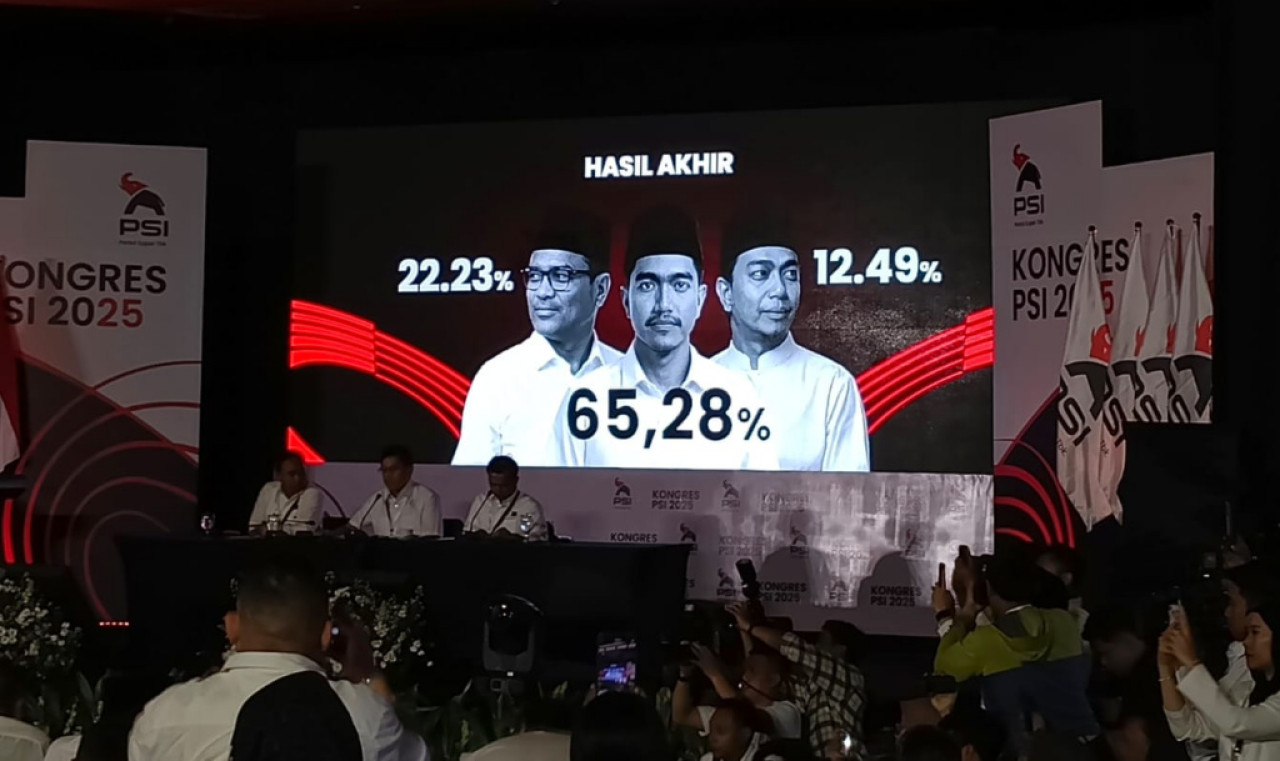 Terpilih Jadi Ketum PSI Periode 2025-2030, Kaesang Bawa PSI dengan Logo Baru