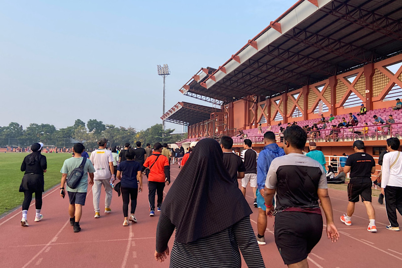 Jadi Tempat Jogging Favorit Warga Surabaya, Masuk Lapangan Thor Bayar Enggak Sih?