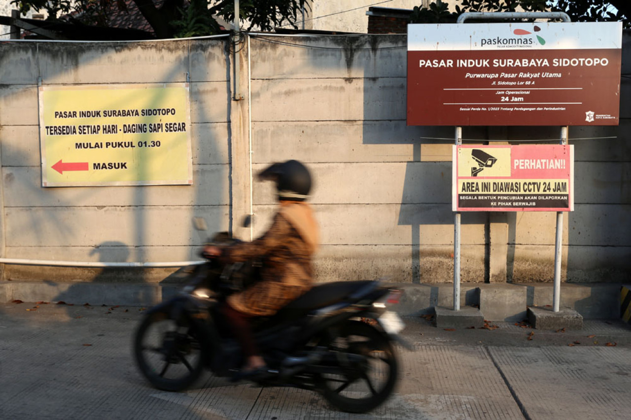 Setiap sudut pasar sudah terpasang CCTV