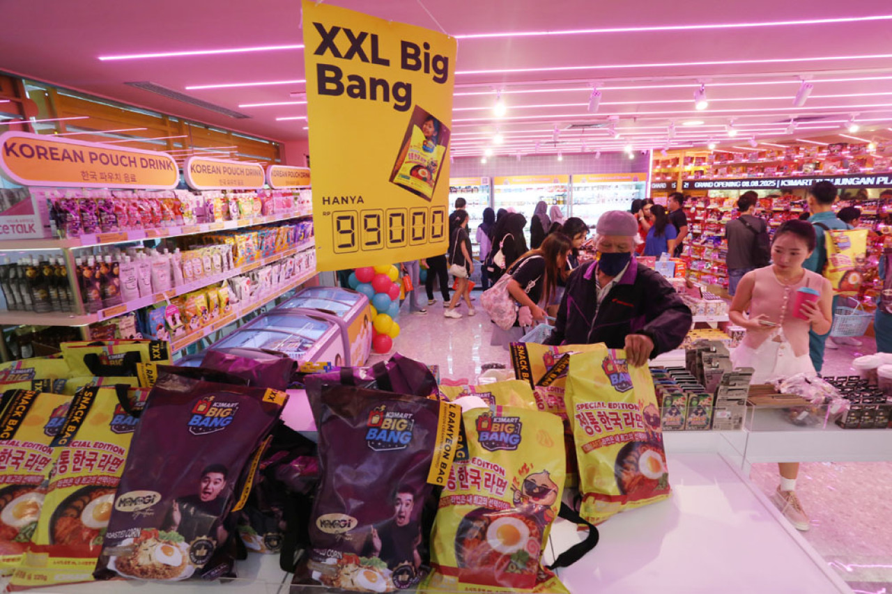 Sekitar 30% penjualan K3Mart berasal dari produk-produk UMKM. Foto: Ali Masduki/JatimNow.com